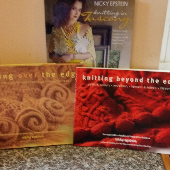 Knitting Nicky Epstein books set of 3 - Picture 1 of 16